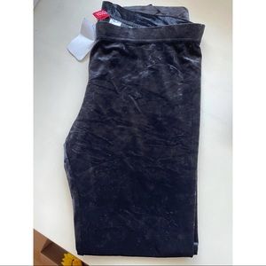 Black Velour Leggings